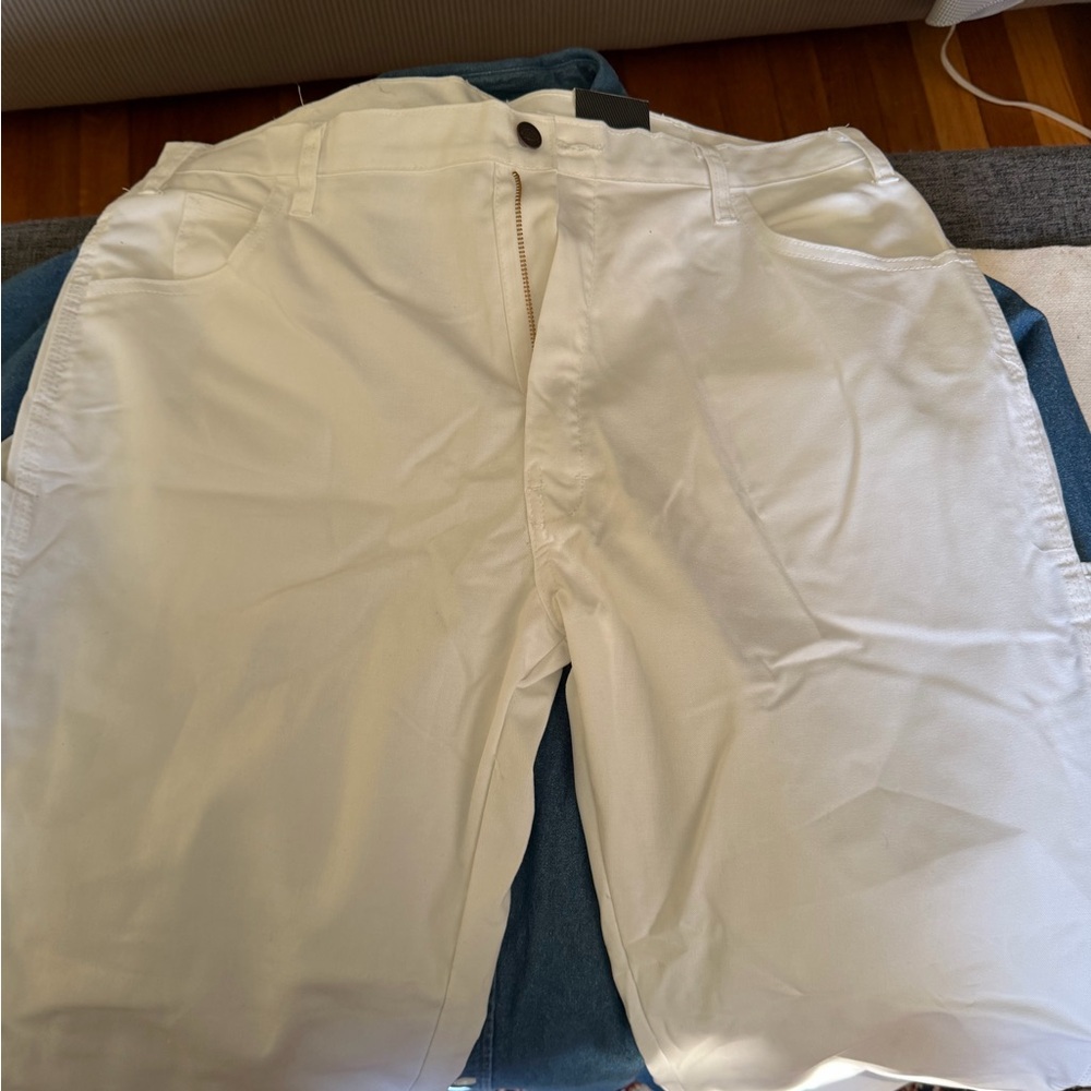Dickies White Relaxed Fit Pants